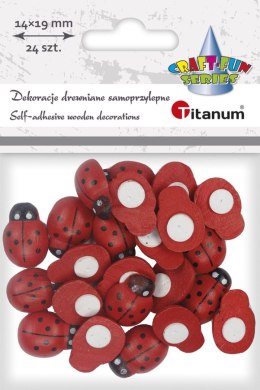Ozdoba drewniana Titanum Craft-Fun Series biedronki (EE16) Titanum