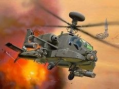 Model do sklejania AH-64 Apache - amerykański śmigłowiec szturmowy Revell (04046) Revell