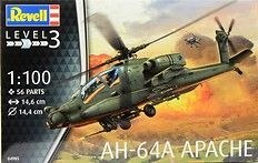 Model do sklejania AH-64 Apache - amerykański śmigłowiec szturmowy Revell (04985) Revell