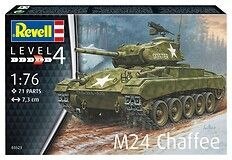 Model do sklejania M24 Chaffee - amerykański czołg lekki z okresu II wojny światowej Revell (03323) Revell
