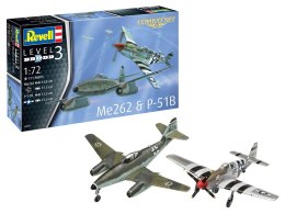 Model do sklejania Me262 & P-51B - Combat Set Revell (03711) Revell