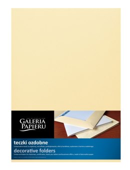 Teczka ofertowa Galeria Papieru excluso3 flap folder A4 kolor: kremowy 100 kieszeni (221602) Galeria Papieru