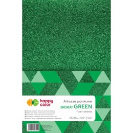 Arkusz piankowy Happy Color kolor: zielony 5 ark. (HA 7132 2030-5) Happy Color