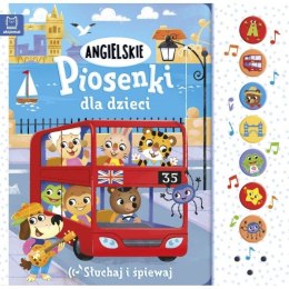 Książeczka edukacyjna Angielskie piosenki dla dzieci. Słuchaj i śpiewaj. Aksjomat Aksjomat