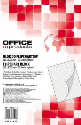 Blok do tablic flipchart 20k. krata Office Products (20136529-14) Office Products
