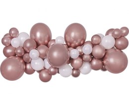 Girlanda balonowa DIY Różowo-złota, 65 szt. Godan (031393) Godan