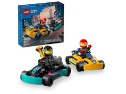 Klocki konstrukcyjne Lego City Gokarty i kierowcy wyścigowi (60400) Lego
