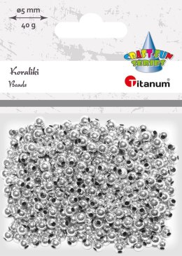 Koraliki kreatywne Craft-Fun Series srebrne Titanum (XBL02) Titanum