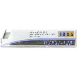 Wkład do ołówka (grafit) Titanum HB HB 0,5mm (MSL-9799) Titanum