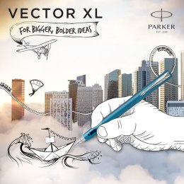 Ekskluzywne pióro tłoczkowe Parker VECTOR XL M Teal (2159746) Parker
