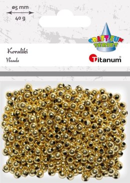 Koraliki kreatywne Craft-Fun Series złote Titanum (XBL01) Titanum