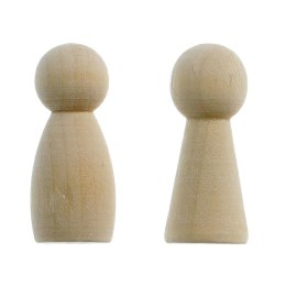 Ozdoba drewniana Titanum Craft-Fun Series figurki/pionki (178258X) Titanum