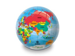 Piłka miękka gumowa Mondo mapa świata (MD-26043) Mondo