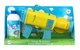 Bańki mydlane Fru Blu Mega blaster do baniek 24 otwory + płyn 0,4 l Tm Toys (DKF0162) Tm Toys