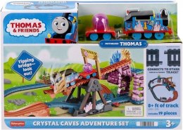 Kolejka Tomek I Przyjaciele Megazestaw Kryształowa Jaskinia Mattel (HMC28) Mattel