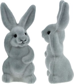 Ozdoba wielkanocna Craft-Fun Series królik plastikowy szary Titanum (2324003) Titanum