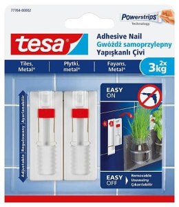 Plaster samoprzylepny gwóźdź regulowany do płytek Tesa (77764) Tesa