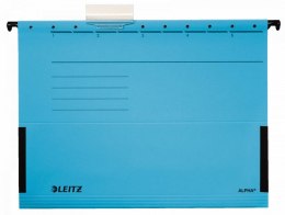 Teczka zawieszkowa z boczkami alpha A4 niebieski karton Leitz (19860135) Leitz
