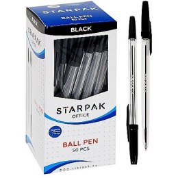 Długopis Starpak Office czarny (144362) Starpak