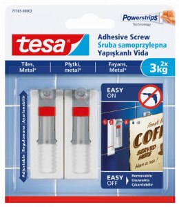 Plaster samoprzylepny śruba regulowana do płytek Tesa (77765-00002-00 TS) Tesa