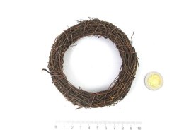 Wianek świąteczny wiklina 10cm One Dollar (231016) One Dollar