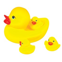 Zabawka do kąpieli rodzina kaczek Dromader (130-1132421) Dromader